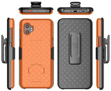 Slim Hard Case Stand Belt Clip Holster for Samsung Galaxy XCover 7 Pro Phone