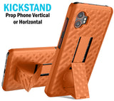 Slim Hard Case Stand Belt Clip Holster for Samsung Galaxy XCover 7 Pro Phone