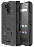 Kickstand Case + Hand Strap + Belt Clip Holster for Sonim XP10 5G Phone (XP9900)