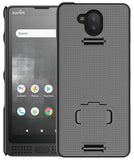 Textured Slim Case with Kickstand + Hand Strap for Sonim XP10 5G Phone (XP9900)