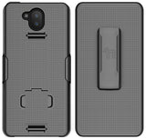 Kickstand Case + Hand Strap + Belt Clip Holster for Sonim XP10 5G Phone (XP9900)