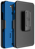 Kickstand Case + Hand Strap + Belt Clip Holster for Sonim XP10 5G Phone (XP9900)