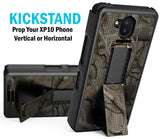 Textured Slim Case with Kickstand + Hand Strap for Sonim XP10 5G Phone (XP9900)