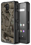 Textured Slim Case with Kickstand + Hand Strap for Sonim XP10 5G Phone (XP9900)