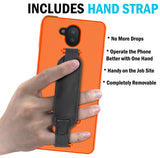 Textured Slim Case with Kickstand + Hand Strap for Sonim XP10 5G Phone (XP9900)