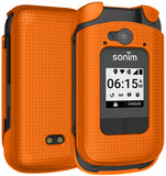 Grid Texture Slim Hard Shell Case Cover for Sonim XP3 Plus 4G (XP3900) XP3plus