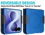Hard Case and Belt Clip for Samsung Galaxy Z Flip 8 (Compatible with MagSafe)