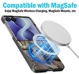 Slim Hard Case for Samsung Galaxy Z Flip 8 Phone (Compatible with MagSafe)