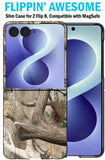 Slim Hard Case for Samsung Galaxy Z Flip 8 Phone (Compatible with MagSafe)