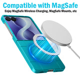 Slim Hard Case for Samsung Galaxy Z Flip 8 Phone (Compatible with MagSafe)