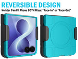 Hard Case and Belt Clip for Samsung Galaxy Z Flip 8 (Compatible with MagSafe)