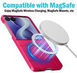 Slim Hard Case for Samsung Galaxy Z Flip 8 Phone (Compatible with MagSafe)
