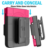 Hard Case and Belt Clip for Samsung Galaxy Z Flip 8 (Compatible with MagSafe)