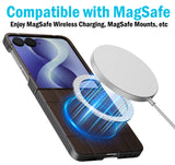 Hard Case and Belt Clip for Samsung Galaxy Z Flip 8 (Compatible with MagSafe)