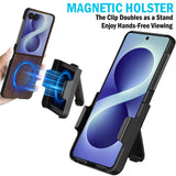 Hard Case and Belt Clip for Samsung Galaxy Z Flip 8 (Compatible with MagSafe)