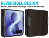 Hard Case and Belt Clip for Samsung Galaxy Z Flip 8 (Compatible with MagSafe)