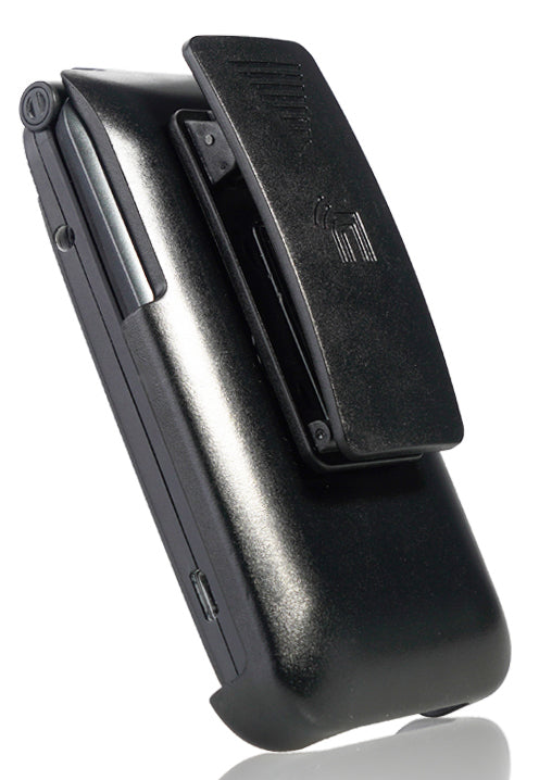 Black Belt Clip Holster Case for Alcatel Go Flip V, MyFlip