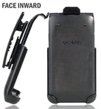 Black Belt Clip Holster Case for Alcatel Go Flip V, MyFlip, QuickFlip, A405DL