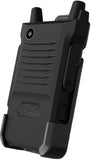 Black Rotating/Ratchet Belt Clip Holster Case for Siyata SD7 Ultra 5G PTT Radio