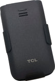 Belt Clip Holster Holder Case for TCL Flip 3 Phone (T435, 2024) - Black