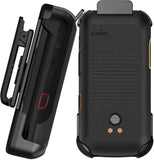 Belt Clip Holster Case for Sonim XP3 Plus 5G Phone (XP3plus X320 2025) - Black