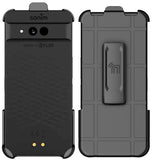 Black Rotating Belt Clip Holster Holder Case for Sonim XP Pro Thermal X802 Phone