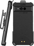 Black Rotating Belt Clip Holster Holder Case for Sonim XP Pro Thermal X802 Phone