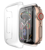 Case for Apple Watch (SERIES 4, 44mm) - Clear Hard Shell Screen Guard Cover