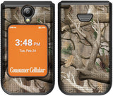 Nakedcellphone Grid Texture Hard Case Slim Cover for Iris Easy Flip 2 Phone