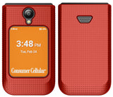 Nakedcellphone Grid Texture Hard Case Slim Cover for Iris Easy Flip 2 Phone
