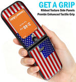 Nakedcellphone Grid Texture Hard Case Slim Cover for Iris Easy Flip 2 Phone