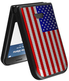 Nakedcellphone Grid Texture Hard Case Slim Cover for Iris Easy Flip 2 Phone