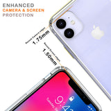 AquaFlex Transparent Anti-Shock Clear Case Slim Cover for Apple iPhone 11