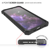 Rugged Tri-Shield Case Cover Kickstand Lanyard Strap for Apple iPhone 11