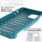 Rugged Tri-Shield Case Cover Kickstand Lanyard Strap for Apple iPhone 11