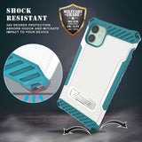 Rugged Tri-Shield Case Cover Kickstand Lanyard Strap for Apple iPhone 11