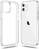 Transparent Clear Flex Gel TPU Skin Case Slim Cover for Apple iPhone 12 / 12 Pro