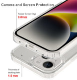 AquaFlex Anti-Shock Clear Case Slim Cover for iPhone 15