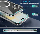 Clear Acrylic TPU Case for iPhone 16 - Compatible with MagSafe