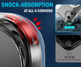 Wallet + Strap + Clear Case Combo for iPhone 17 (Compatible with Magsafe)