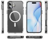Clear Acrylic TPU Case for iPhone 17 - Compatible with MagSafe