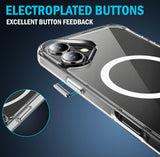 Clear Acrylic TPU Case for iPhone 17 - Compatible with MagSafe