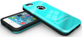 SKY BLUE SLIM TOUGH SHIELD GLOSSY ARMOR HYBRID CASE COVER SKIN FOR iPHONE 6 4.7"