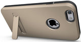 GOLD SLIM TOUGH SHIELD MATTE ARMOR HYBRID CASE COVER SKIN FOR iPHONE 6 4.7"