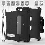 TRI-SHIELD CASE + BELT CLIP HOLSTER STRAP CARD SLOT STAND FOR APPLE iPHONE 7/8