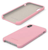 PureGear Baby Pink SOFT-TEK Case Cover + Tempered Glass for iPhone X/Xs/10/10s