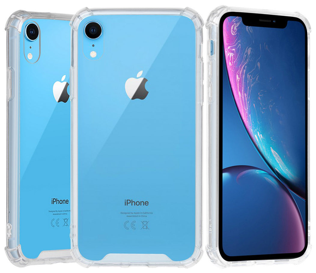 AquaFlex TPU Anti-Shock Clear Case Cover Hard Back for Apple
