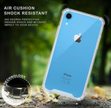 AquaFlex TPU Anti-Shock Clear Case Cover Hard Back for Apple iPhone XR 6.1"