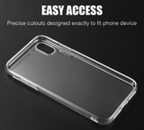 Transparent Clear Flex Gel TPU Skin Case Cover for Apple iPhone XR 6.1"