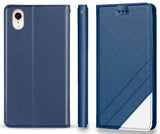 Folio Wallet Case ID Slot Cover Stand + Wrist Strap for Apple iPhone XR 6.1"